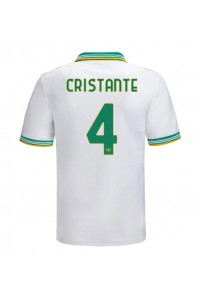 AS Roma Bryan Cristante #4 Fotballdrakt Tredje Klær 2025-26 Korte ermer